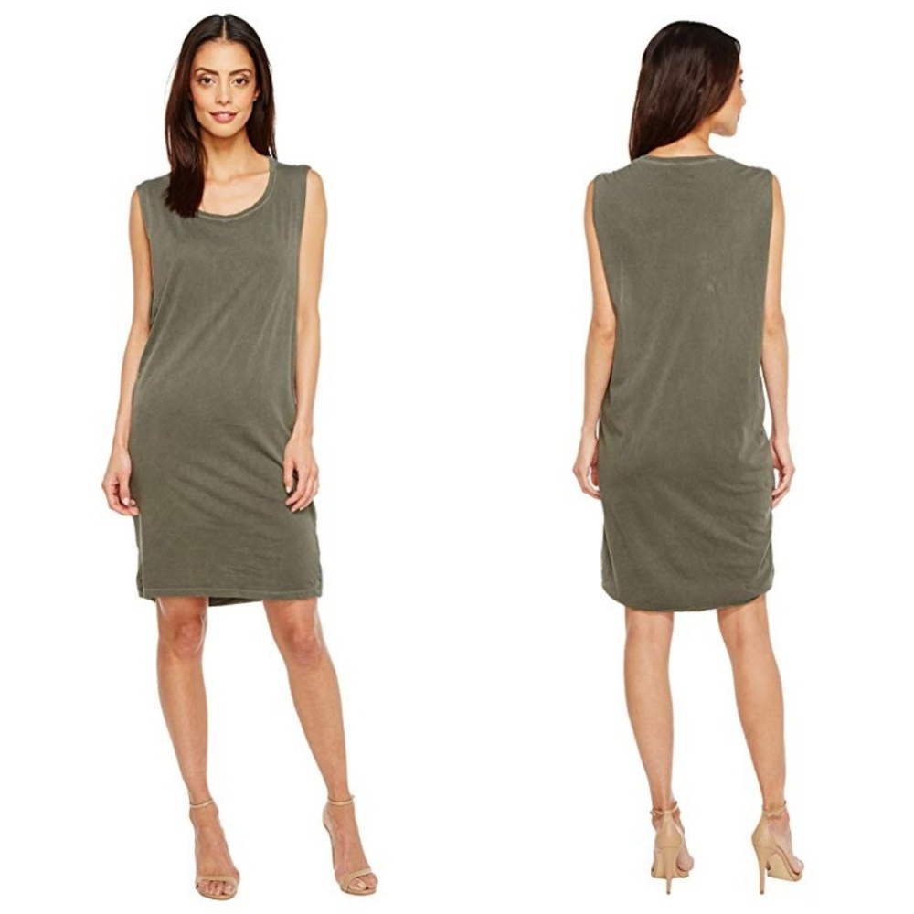 Joe's Jeans Dawn Dress in Dark Moss Size M